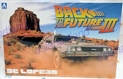 Aoshima 1/24 Delorean 'Back to the Future' Part III Railroad Version image
