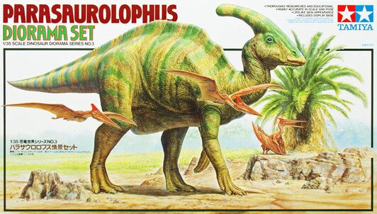 Tamiya 1/35 Parasaurolophus Diorama image