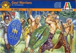 Italeri 1/72 Gaul Warriors BC image