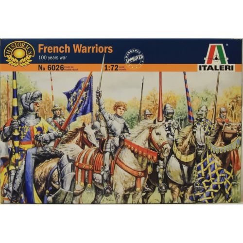 Italeri 1/72 French Warriors 100 Year War image
