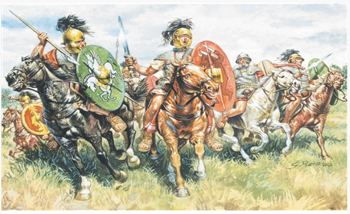 Italeri 1/72 Roman Cavalry image