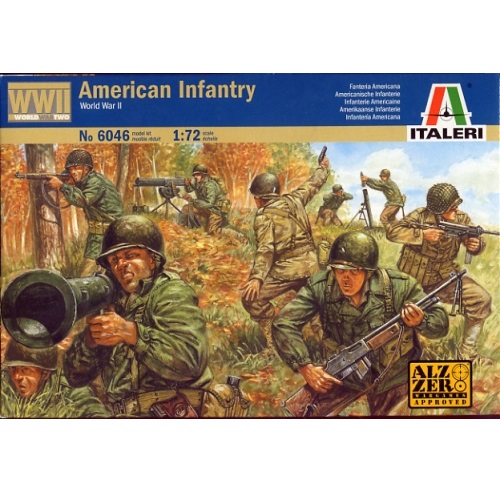 Italeri 1/72 WWII US Infantry image
