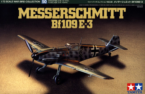 Tamiya 1/72 BF109-E3 Messerschmitt image