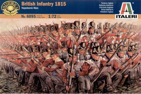 Italeri 1/72 British Infantry 1815 - Napoleonic Wars image