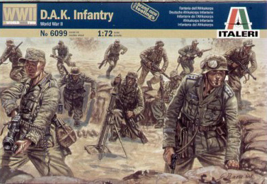 Italeri 1/72 WWII German Afrika Corps image
