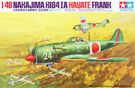 Tamiya 1/48 Hayate Plane Frank image