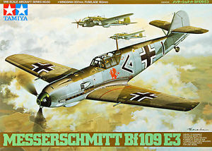 Tamiya 1/48 Bf109 E3 Messerschmitt image