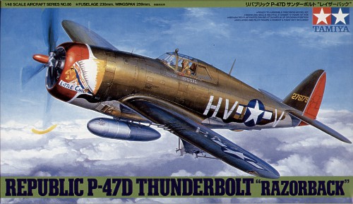 Tamiya 1/48 P-47D Thunderbolt Razorback image