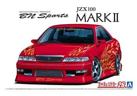 Aoshima 1/24 BN Sports JZX100 Mark II 1998 image