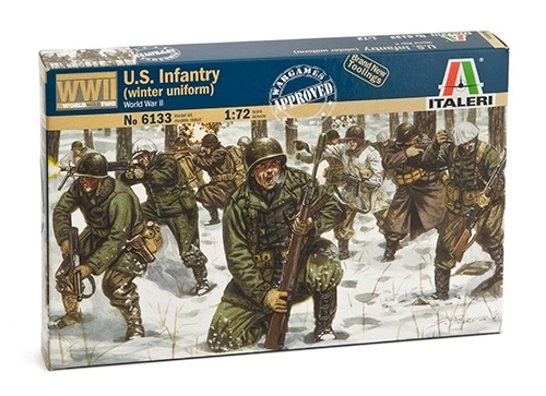 Italeri 1/72 U.S Infantry WWII (Winter Uniform) image