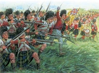 Italeri 1/72 Scots Infantry - Napoleonic Wars image