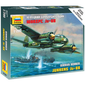 Zvezda 1/200 Ju-88 A4 image