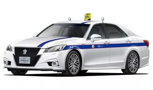 Aoshima 1/24 Toyota Crown Tokyo Taxi  image