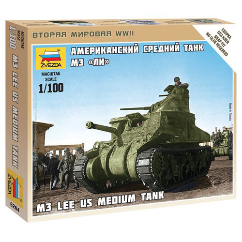 Zvezda 1/100 M3 Lee image