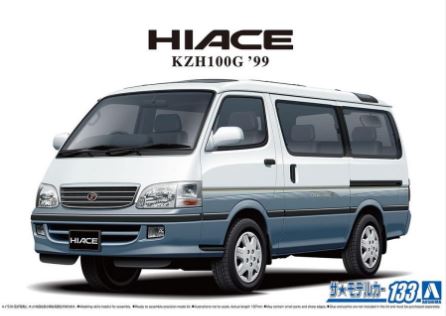 Aohsima 1/24 Toyota KZH100G Hiace Super Custom 1999 image