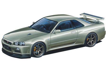 Aoshima 1/24 Nissan BNR34 Skyline GT-R V-Spec II image