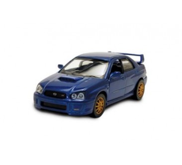 Testors 1/32 Subaru Impreza WRX Blue Metal Kit image