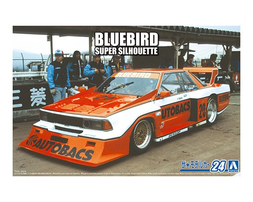Aoshima 1/24 Nissan Bluebird Super Silhouette KY910 1983 image