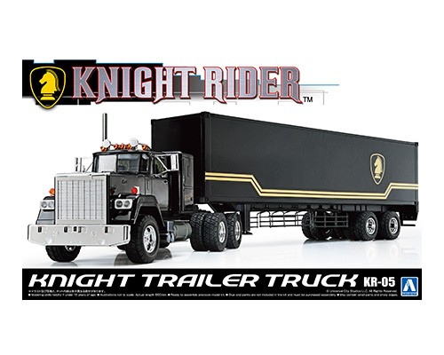 Aoshima 1/28 Knight Rider Trailer Truck image