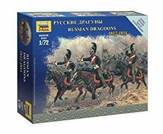 Zvezda 1/72 Russian Dragoons (1812 - 1814) image