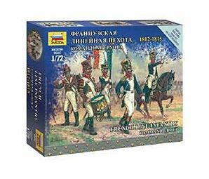 Zvezda 1/72 French Infantry Command (1812 - 1814) image