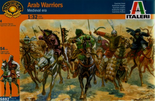 Italeri 1/32 Arab Warriors - Medieval Era image