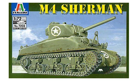 Italeri 1/72 M4 Sherman image