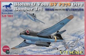 Bronco 1/72 Blohm & Voss BV P178 Dive Bomber Jet image