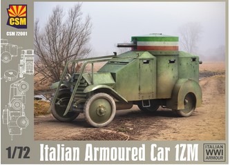 CSM 1/72 Italian Armoured Car 1ZM WWI image