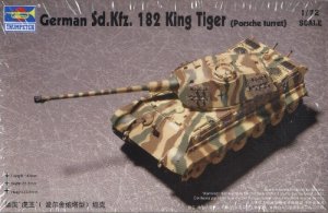 Trumpeter 1/72 King Tiger Porsche Turret image