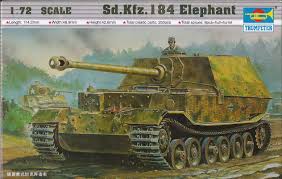 Trumpeter 1/72 Elephant Tank image
