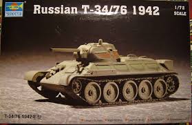 Trumpeter 1/72 Soviet T-34/76 1942 image