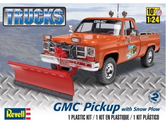 Revell 1/25 GMC Pickup with Snow Plow image