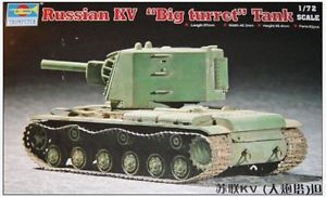 Trumpeter 1/72 Soviet KV Tank - Big Turret image