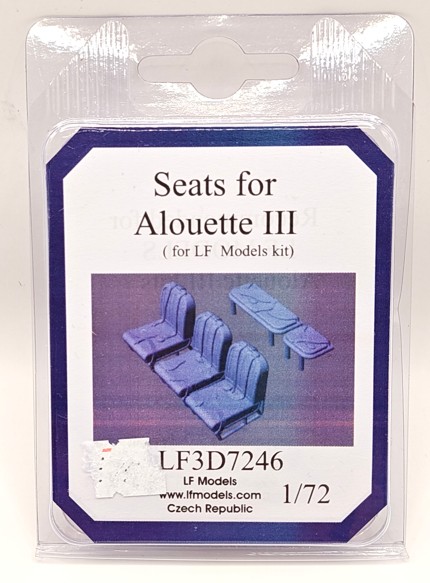 LF Models 1/72 Alouette III Seats Set image