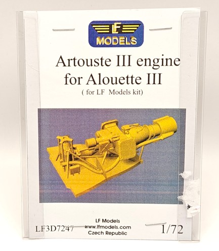 LF Models 1/72 Alouette III Artouste III Engine Set image