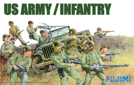 Fujimi 1/76 US Army Infantry Set image