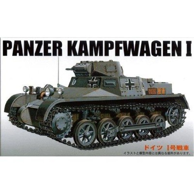 Fujimi 1/76 German Panzer Kampfwagen I image