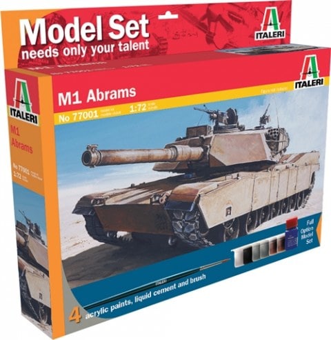 Italeri 1/72 M1 Abrams - Model Set image