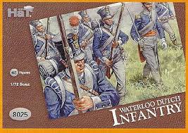 HaT 1/72 Waterloo Dutch Infantry (48 Pcs) image
