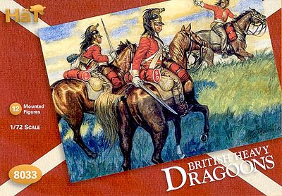 HaT 1/72 British Heavy Dragoons (12 Pcs) image