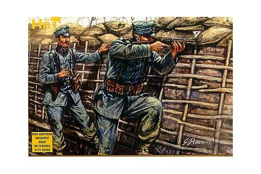 Hat 1/72 WWI Austrian Infantry (48 pcs) image