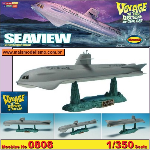 Moebius 1/350 Voyage To The Bottom Of The Sea: Seaview image