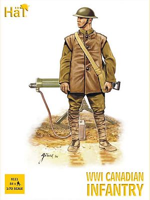 HaT 1/72 WWI Canadian Infantry (84 Pcs) image