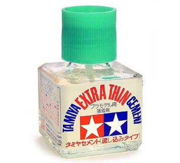 Tamiya Cement 40ml Extra Thin with Brush image
