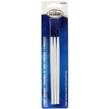 Testors Brush Set 2x Flat & Pointed image