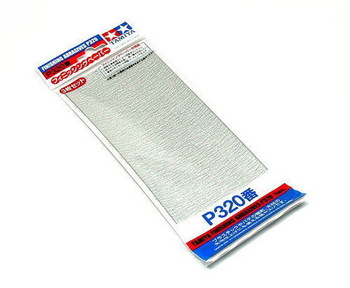 Tamiya Finishing Abrasives P320 3 Sheets image