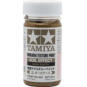 Tamiya Soil Dark Earth Texture Paint image