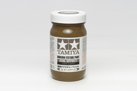 Tamiya Texture Paint - Soil/Dark Earth 250ml image