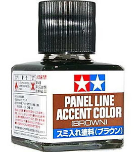 Tamiya Brown Panel Accent Paint image